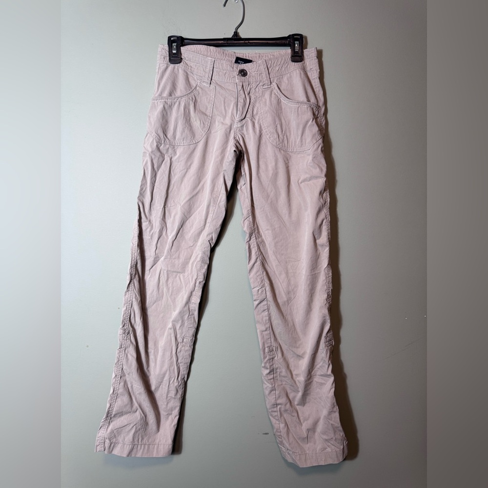 Kuhl Pants Women Tan Khaki Hiking Pants Lightweight  Size 2‎ Reg